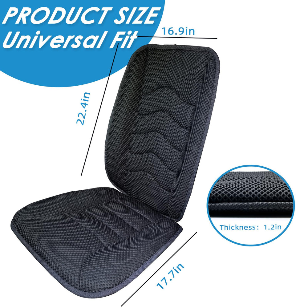 AEROiVi cushion and lumbar on office chair offering versatile support