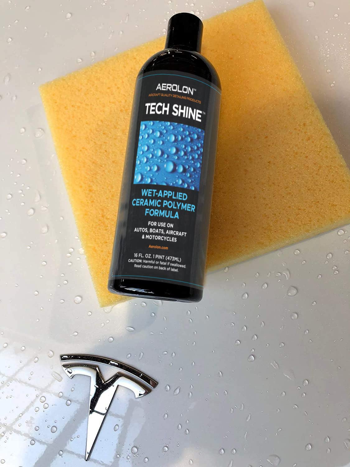 Aerolon bottle next to common item showing compact size and multi-use value