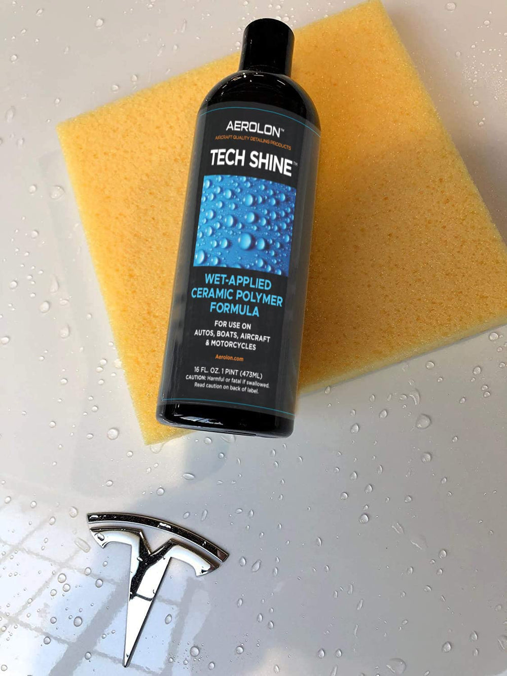 Aerolon bottle next to common item showing compact size and multi-use value