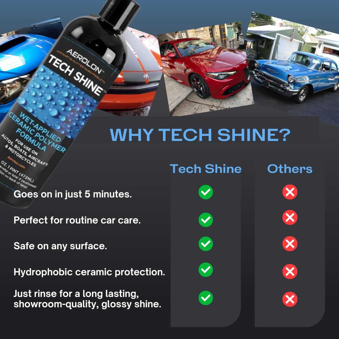 Aerolon being rinsed on car hood showing quick rinse-activated finish