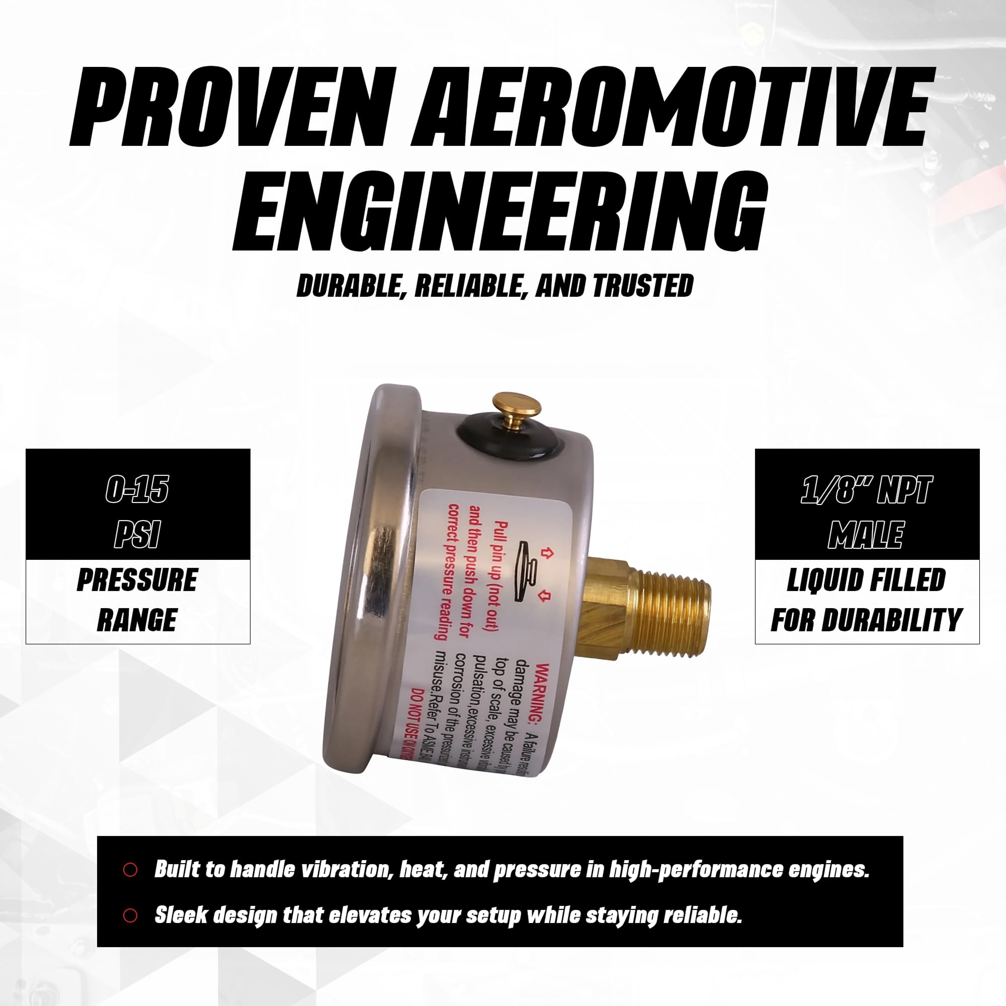 Aeromotive equalizer valve detail improving pressure stability