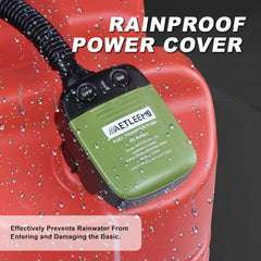 Aetleemo close-up of auto shut-off sensor demonstrating safe spill prevention