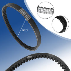 AFEISOL belt routed around torque converter during installation for quick replacement