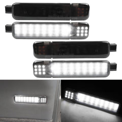AFEISOL front view door panel light showing fit and brighter illumination