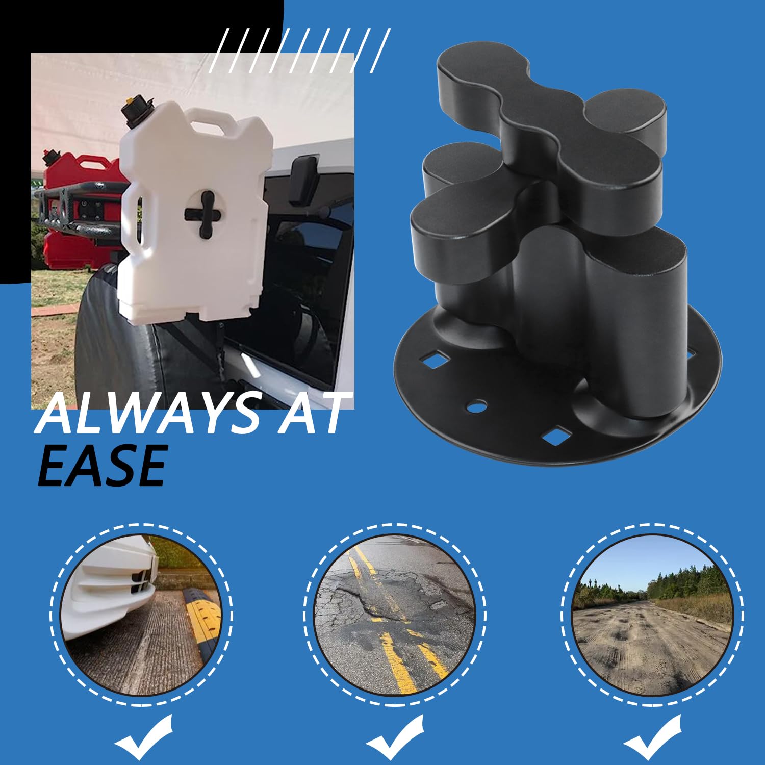 AFEISOL side profile of aluminum base showing durable construction and corrosion resistance