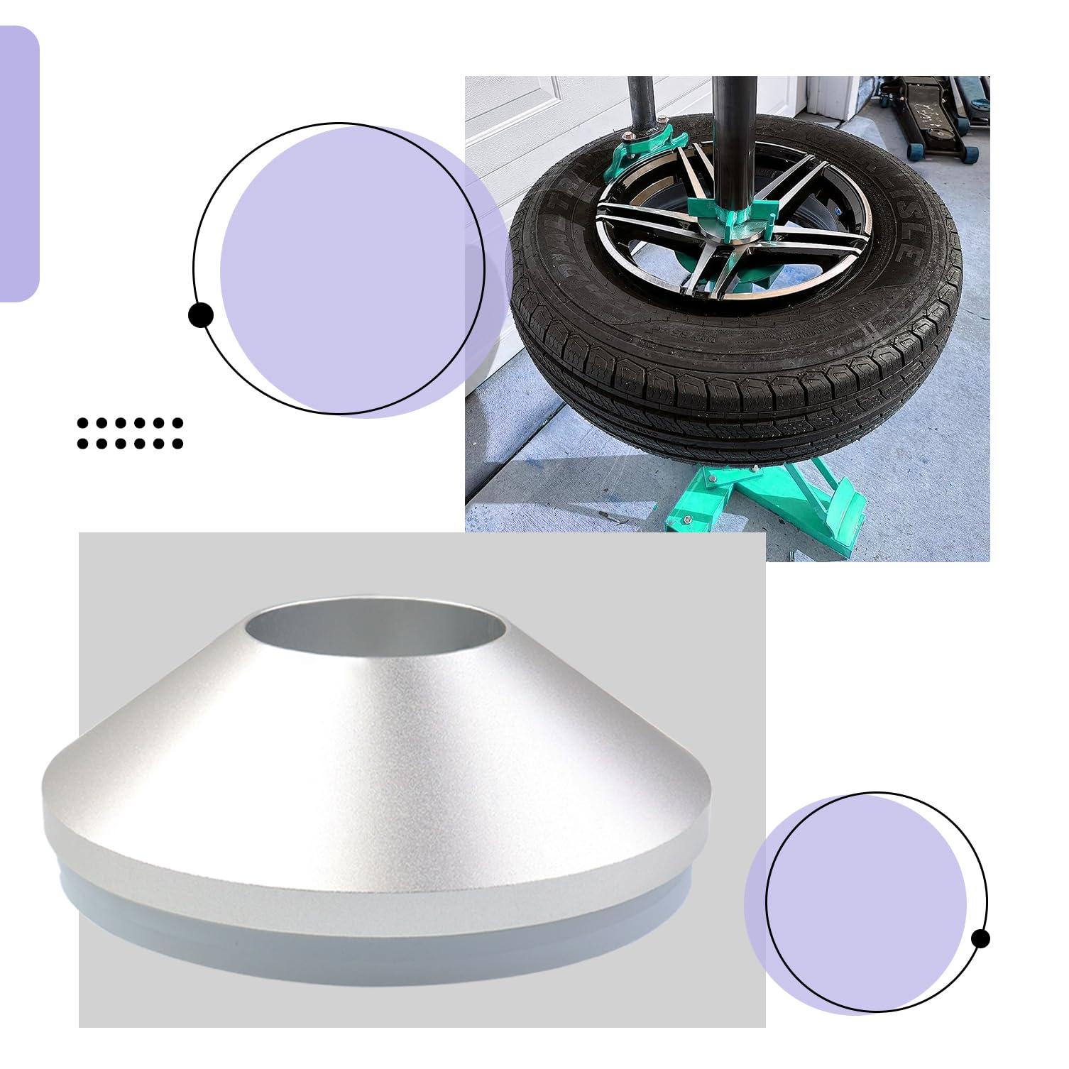 AFEISOL smooth edge detail protecting wheels from scratches during use