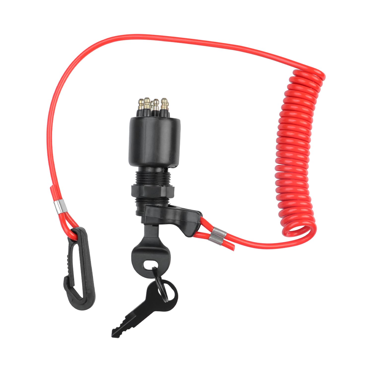 AFEISOL front panel ignition switch showing key slot and mounting for reliable starts
