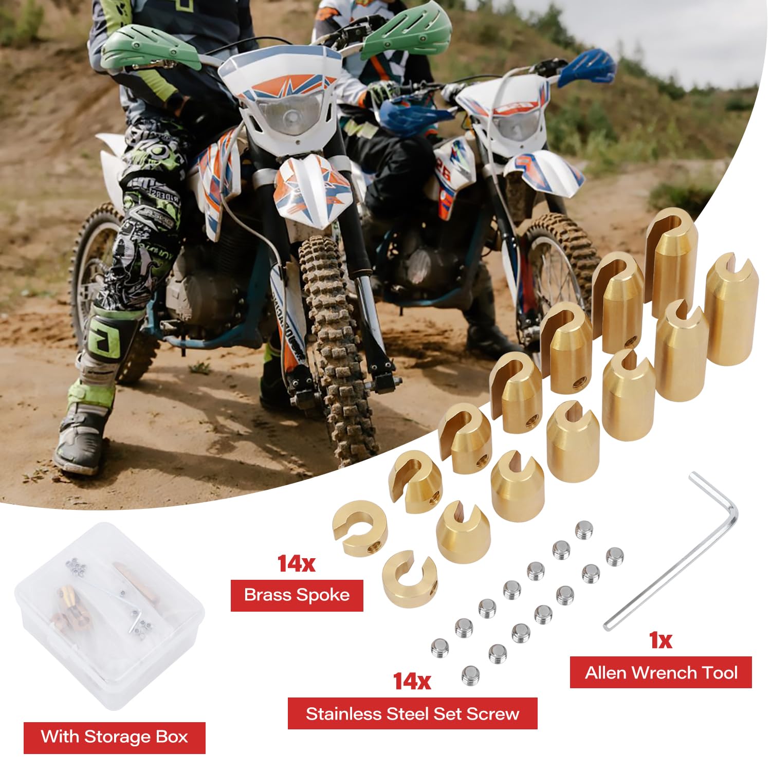 AFEISOL weights with included Allen wrench showing easy installation benefit