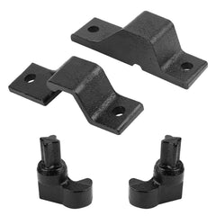 AFZZ front view of assembled keepers showing secure closure benefit