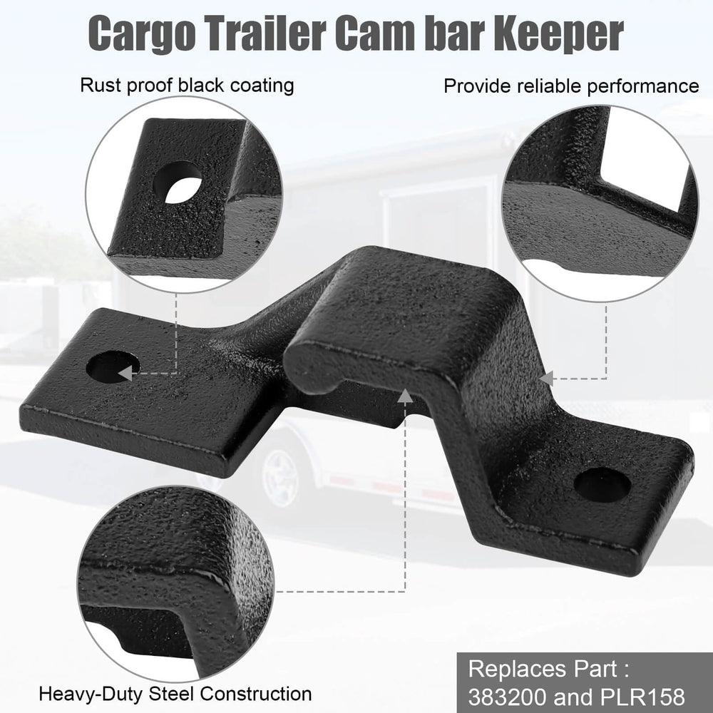 AFZZ side profile mounted on trailer showing reliable door hold benefit