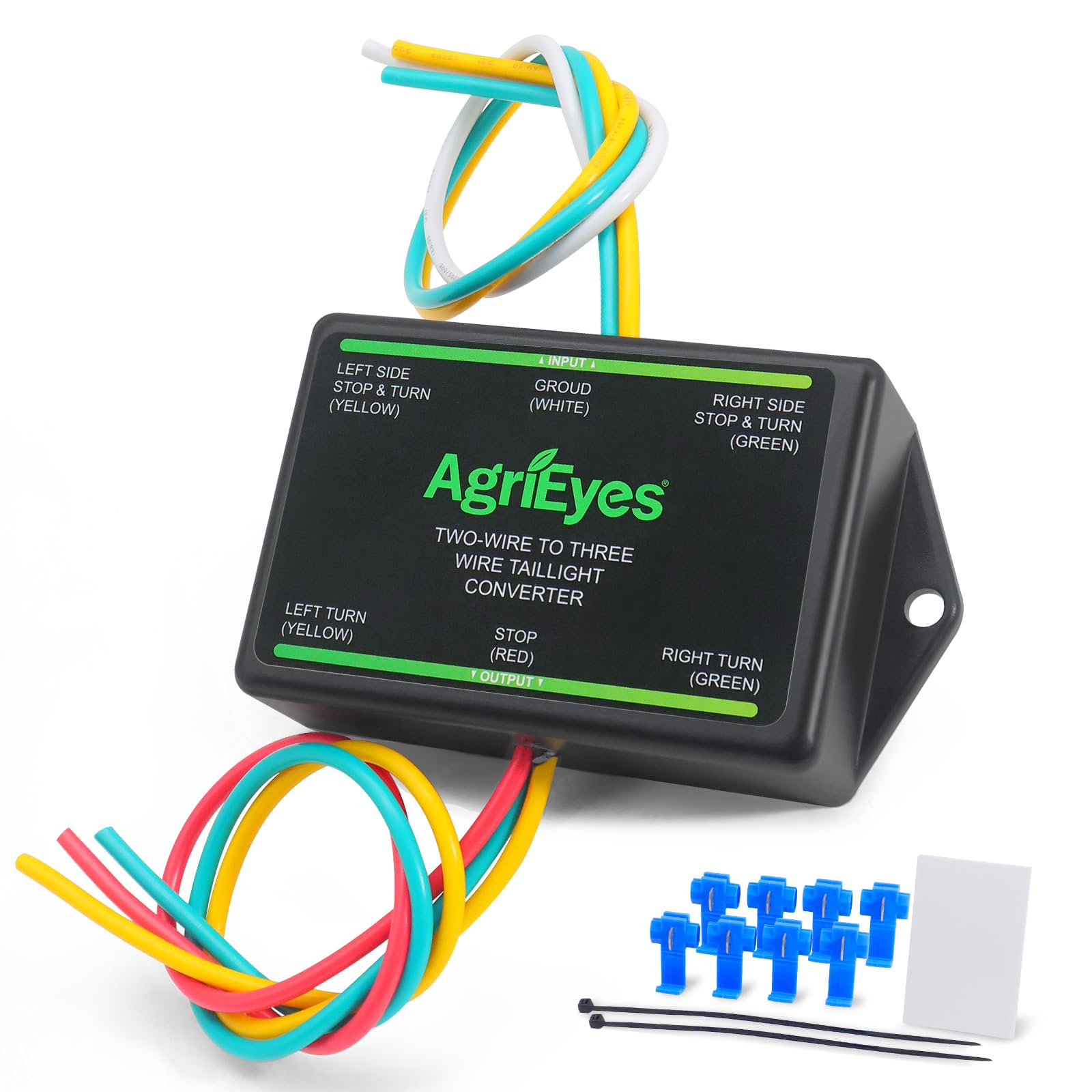 Agrieyes CT012 front view showing ports and compact design for easy mounting