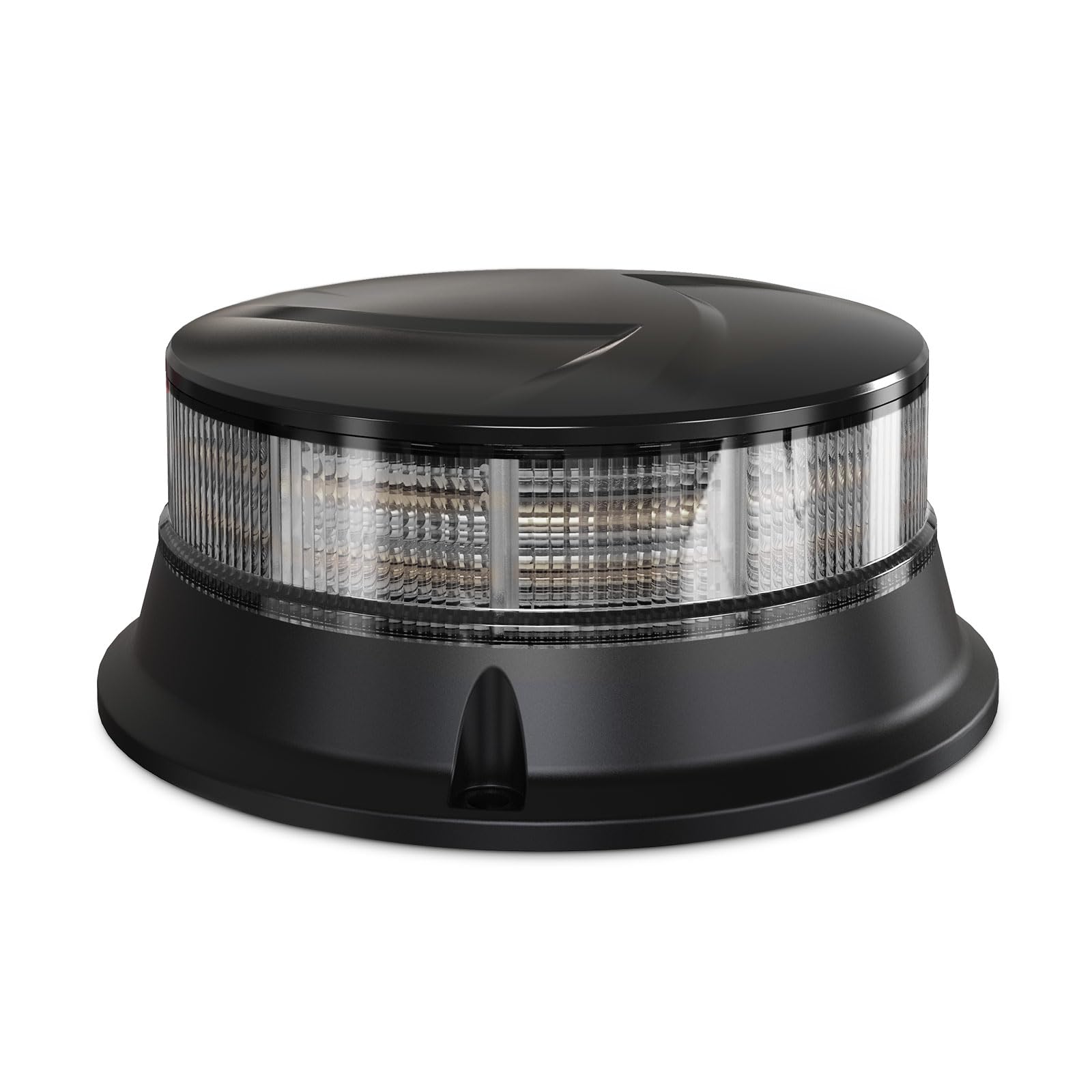 Agrieyes W16S front view showing bright amber lens and durable housing benefit: clear visibility