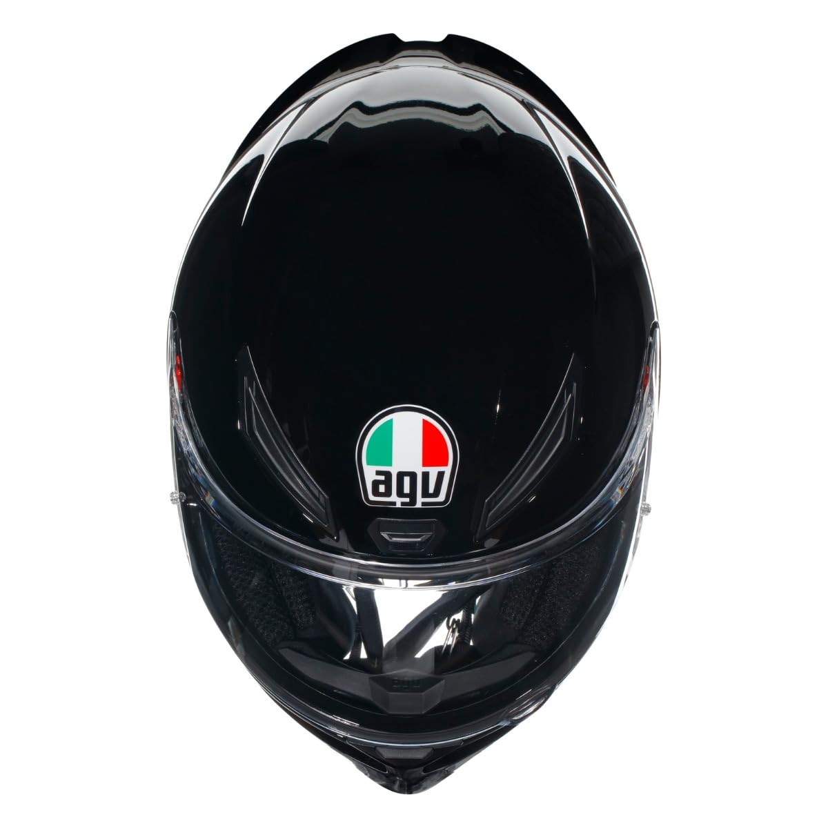 AGV K1 S Street worn on a sportbike in city setting showing road-ready protection