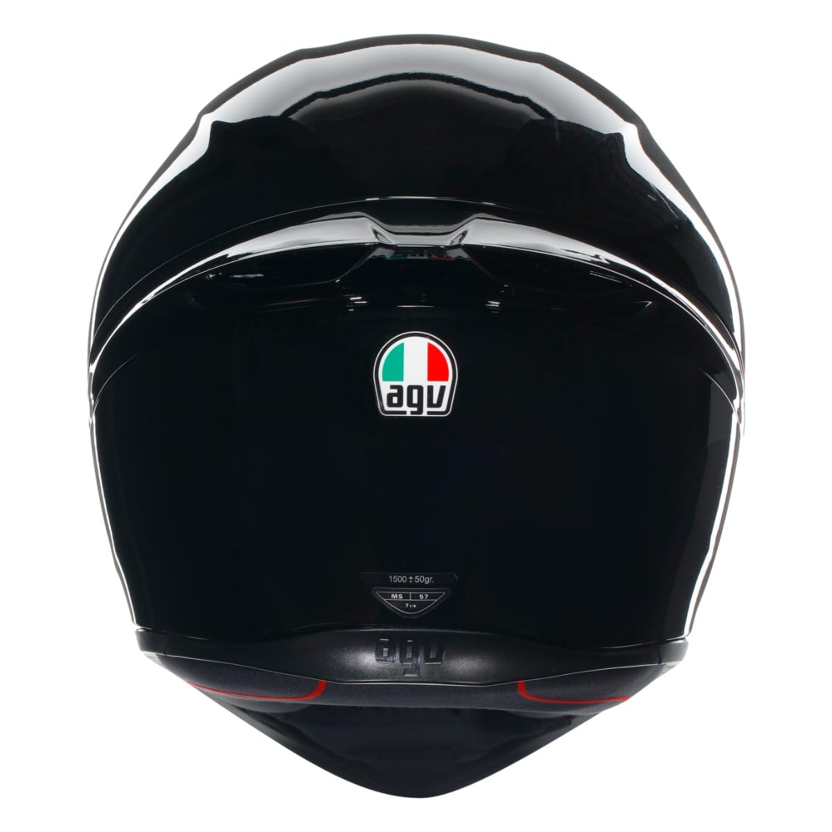 AGV K1 S Street top and rear vents shown to demonstrate active airflow benefit