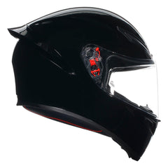 AGV K1 S Street close-up of GT4 visor and Pinlock preparation for anti-fog benefit