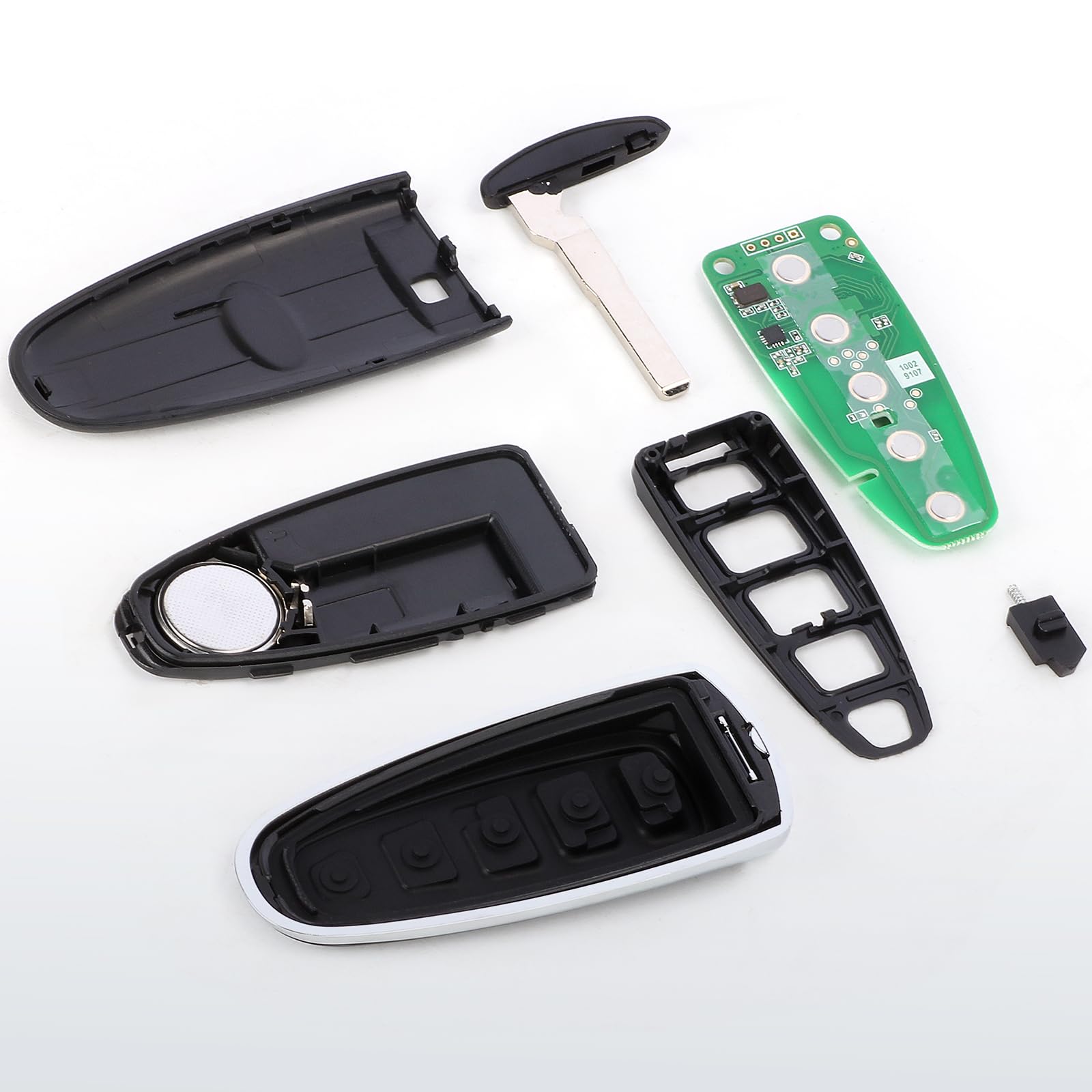 Aichiyu beside a car key showing size and scale for accurate fitment verification