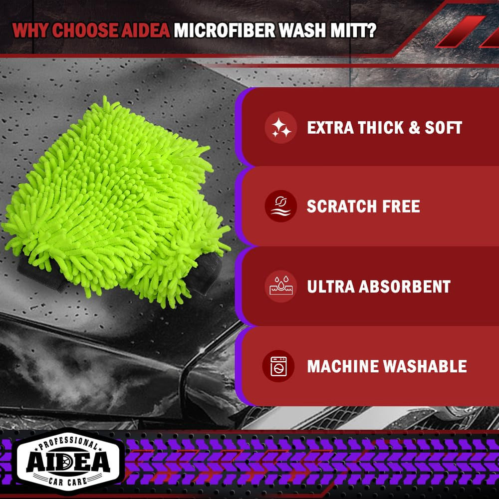 AIDEA mitt worn on hand demonstrating secure fit and control