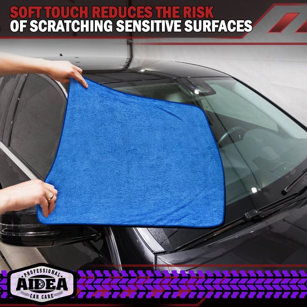 AIDEA towel cleaning wheel and interior proving multi-purpose use