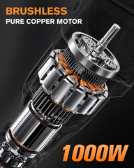 AIDERAR speed dial closeup displaying five-speed control for precise polishing