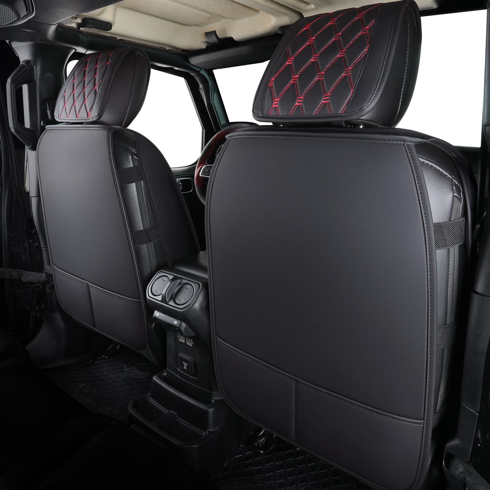 Aierxuan close-up of faux leather texture for durable protection