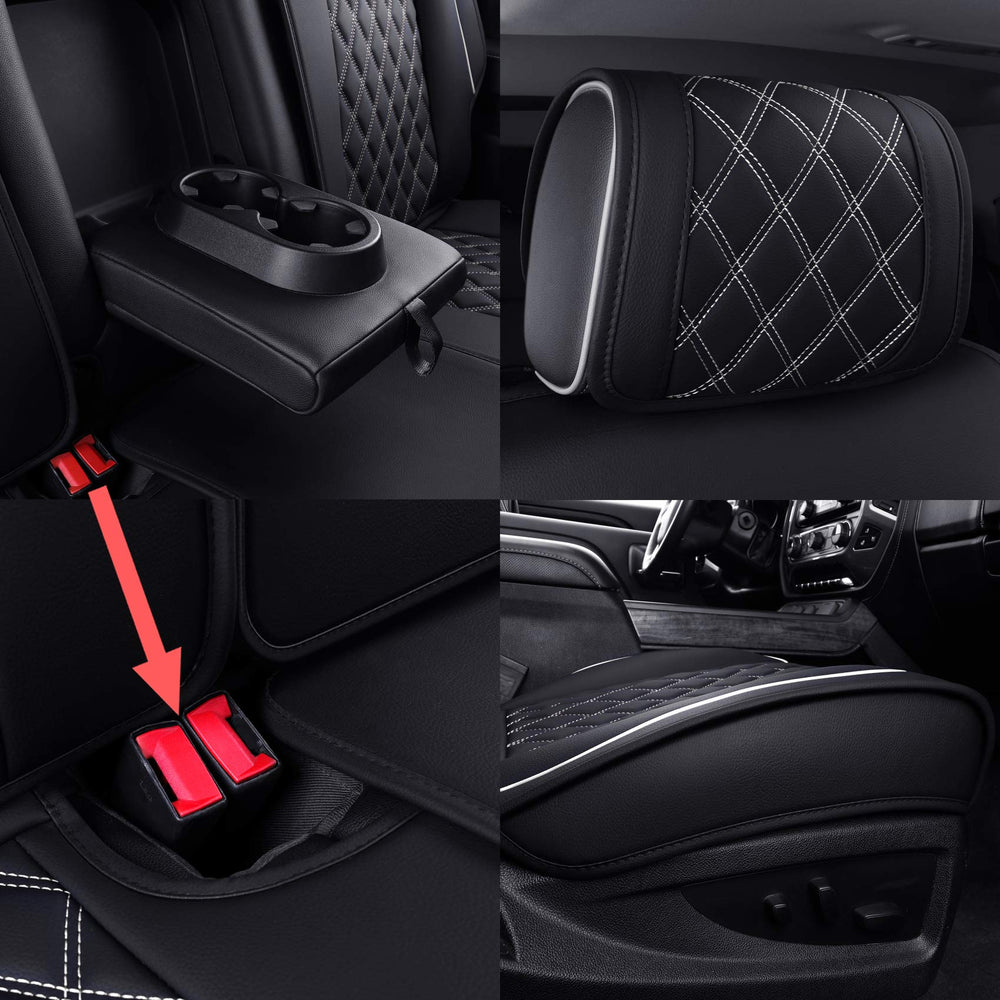 Aierxuan seatback pocket feature providing convenient storage access