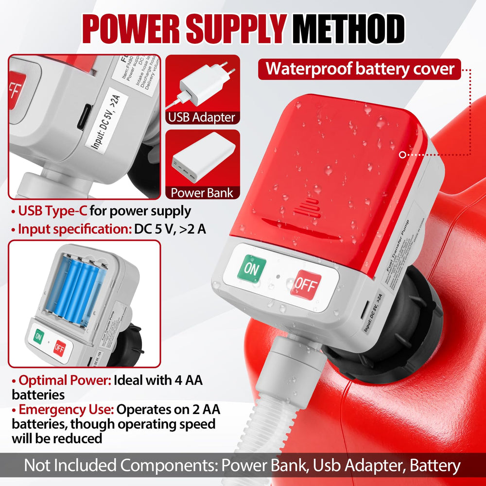 Aikyciu pump refueling a portable generator quickly and cleanly