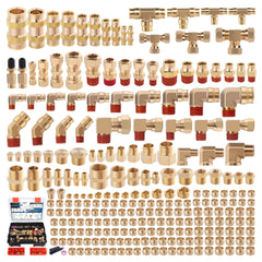 Ailbiuko front packaging showing full 250pcs kit and contents for quick selection