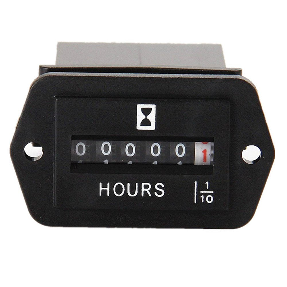 AIMILAR front face hour meter showing clear digits and easy readout benefit: quick service checks