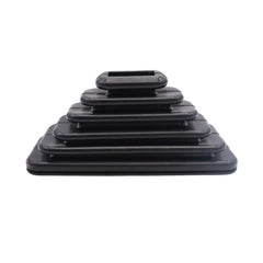 AIPICO shifter boot front view showing replacement shape and fit benefits