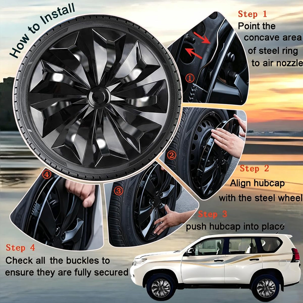 Aiqiying side profile demonstrating proper rim fit and secure edge retention
