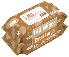 Air Jungles front packaging showing 140 wipes and size benefits
