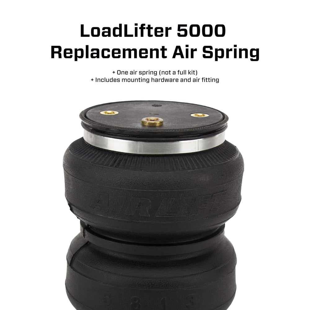 Air Lift 50290 close-up of rubber and synthetic fabric reinforcement highlighting durability