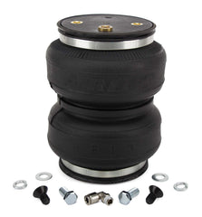 Air Lift 50290 front view showing replacement air spring with hardware for quick repair