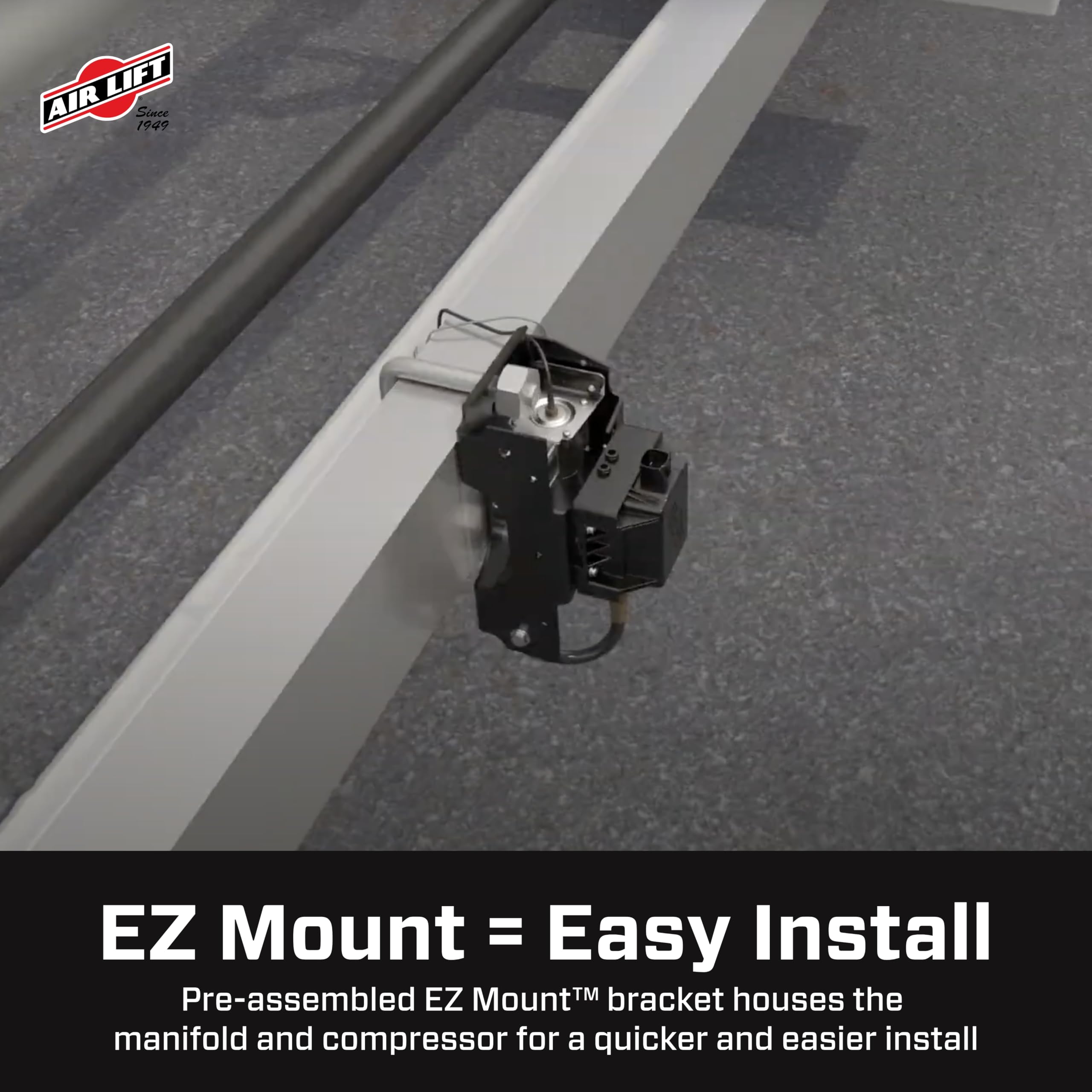 Air Lift mobile app on phone controlling pressures for convenient adjustments