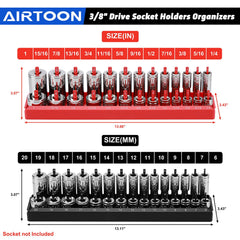 AIRTOON deep socket on peg demonstrating secure fit and wobble-resistant base