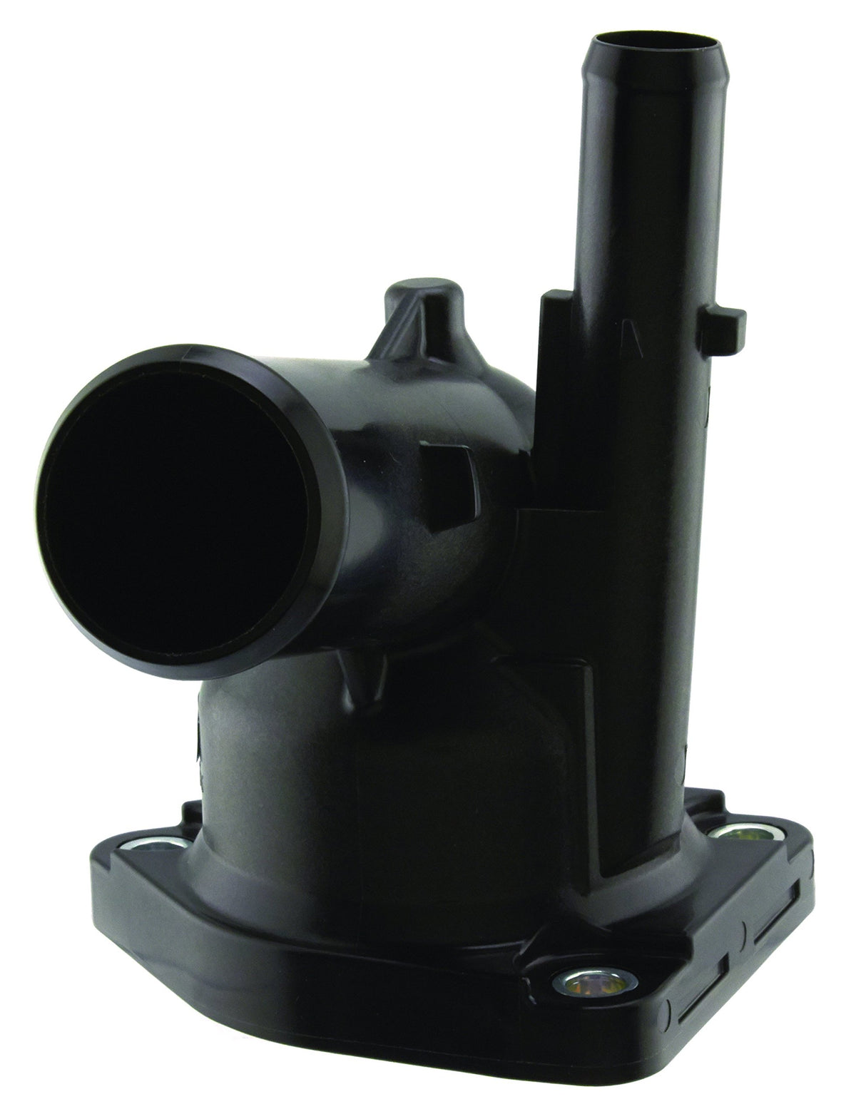 AISIN thermostat front assembly installed, showing fit and reliable temperature control