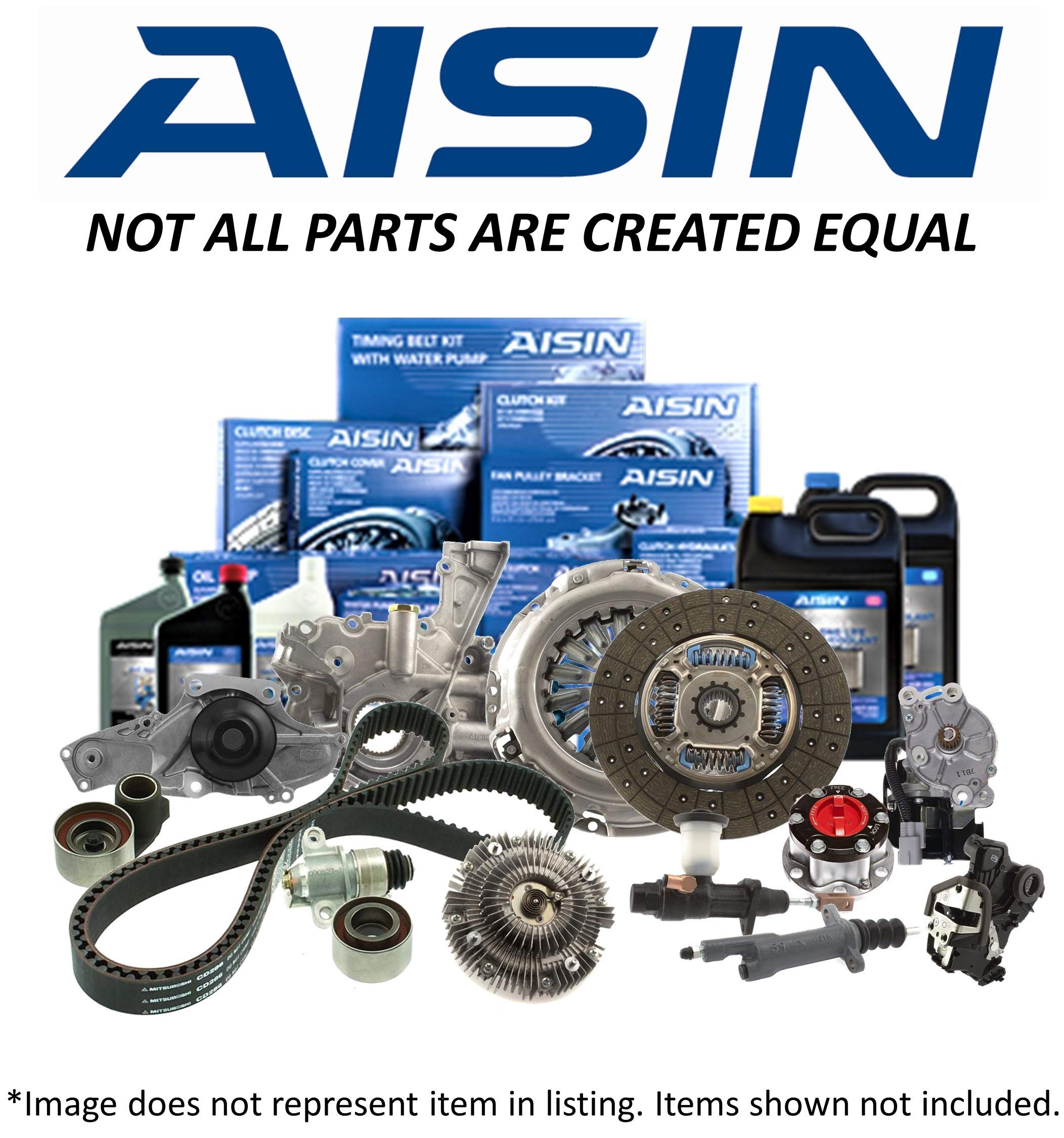 AISIN thermostat close-up of valve and spring highlighting durable construction benefit