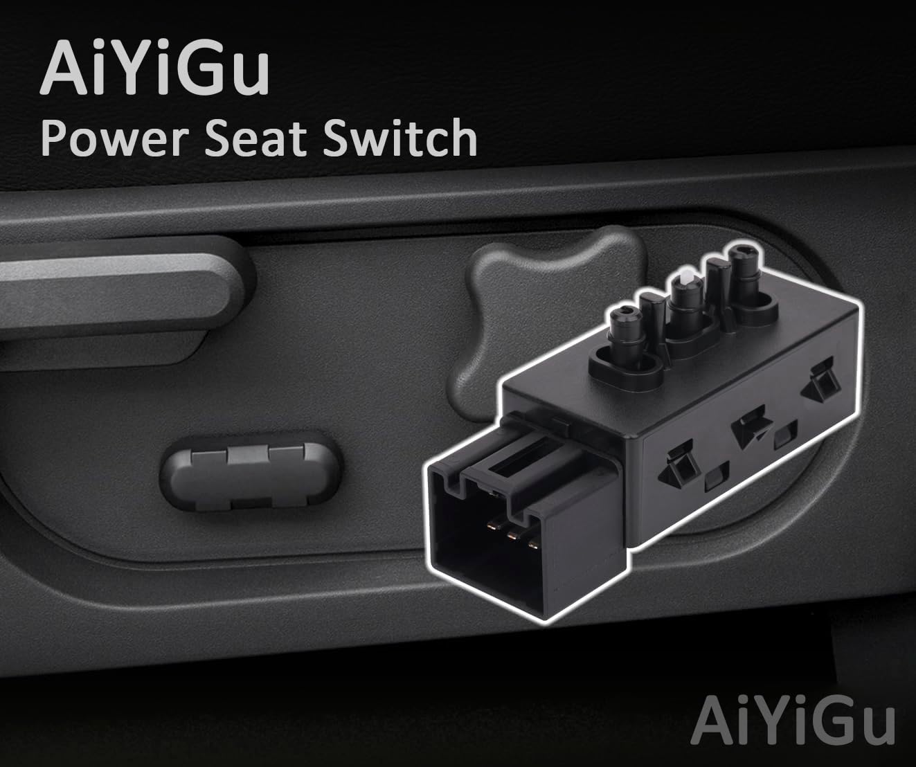 AiYiGu switch being used in vehicle to show restored adjustment functionality