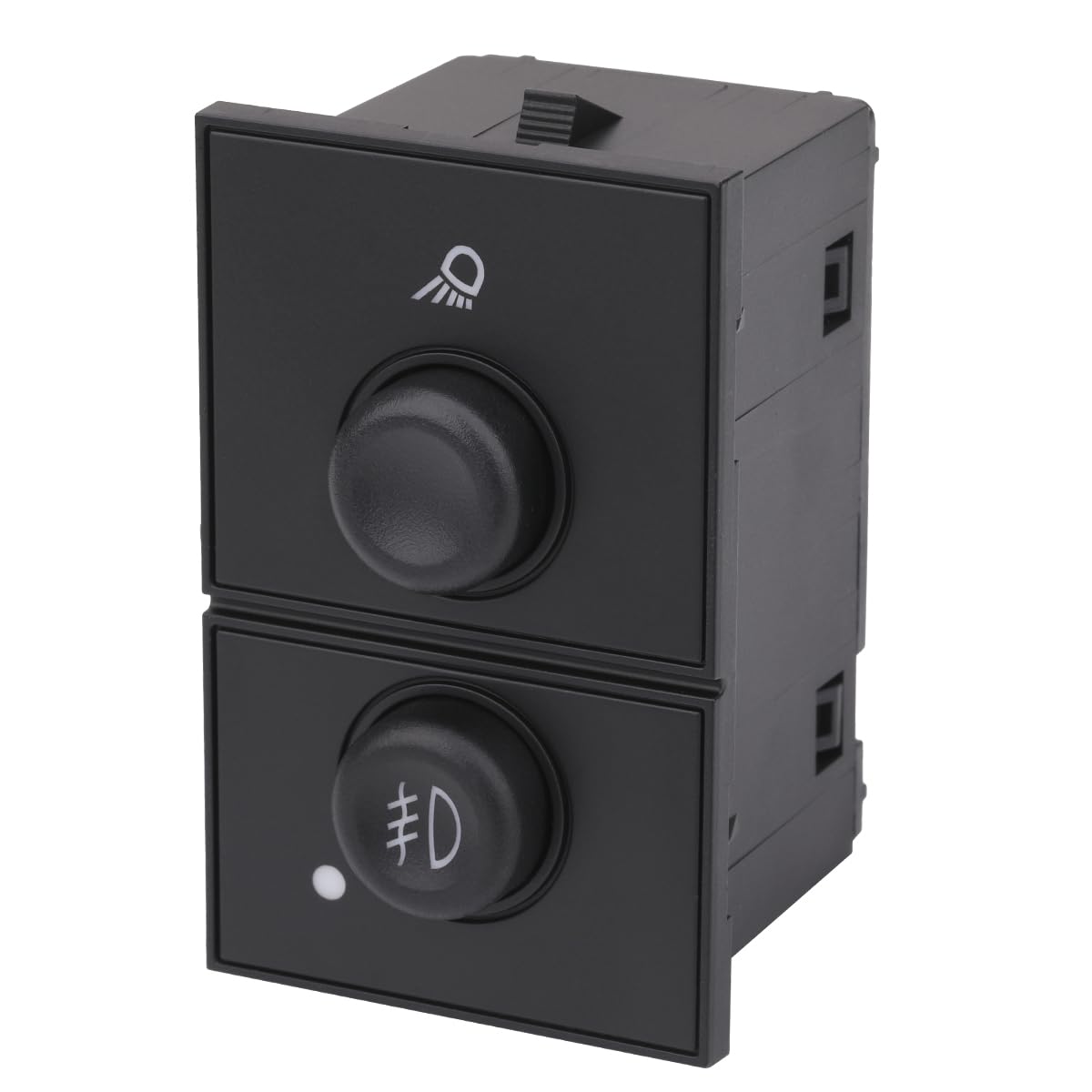 AiYiGu fog lamp switch front view showing button and markings for easy replacement