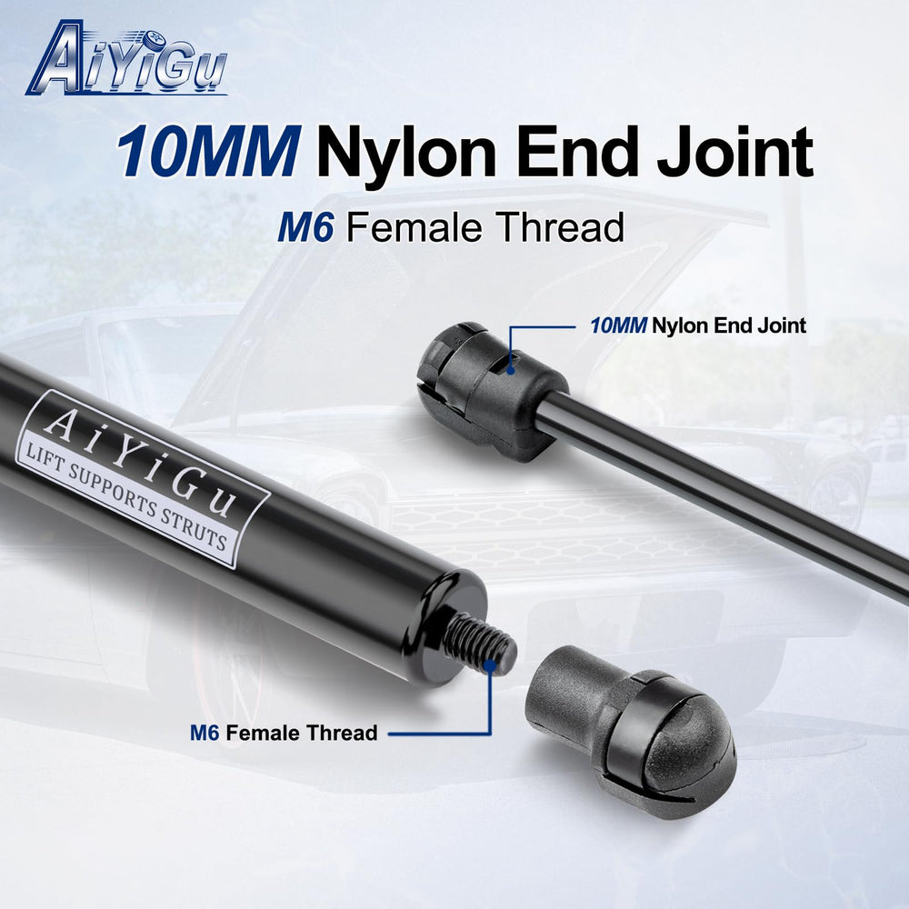 AiYiGu packaged left and right struts showing ready-to-install benefit