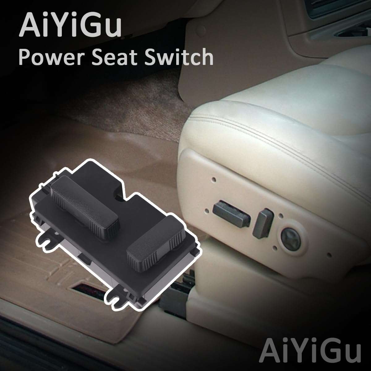 AiYiGu packaged switch and label ready to replace OEM part with confidence