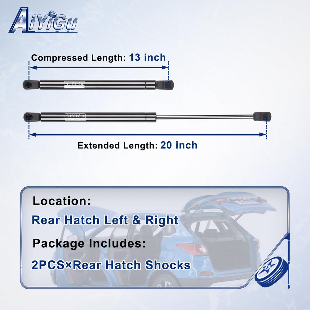 AiYiGu close-up of cylinder and rod showing durable finish and smooth action