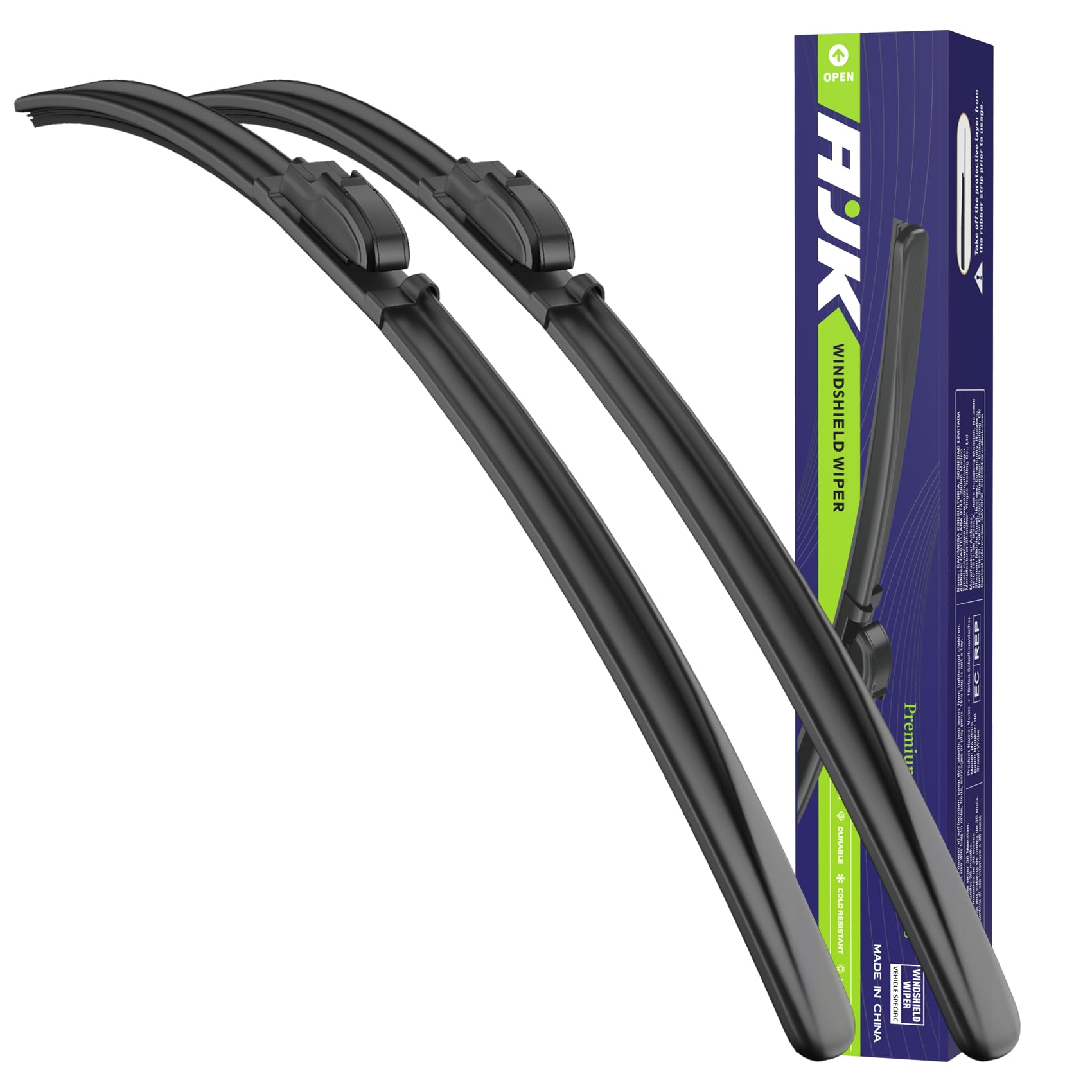 AJK front packaging showing Gladiator fit and complete set benefits