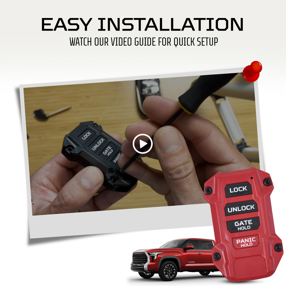 AJT DESIGN assembly screws and 3/32" Allen key showing easy-install benefit
