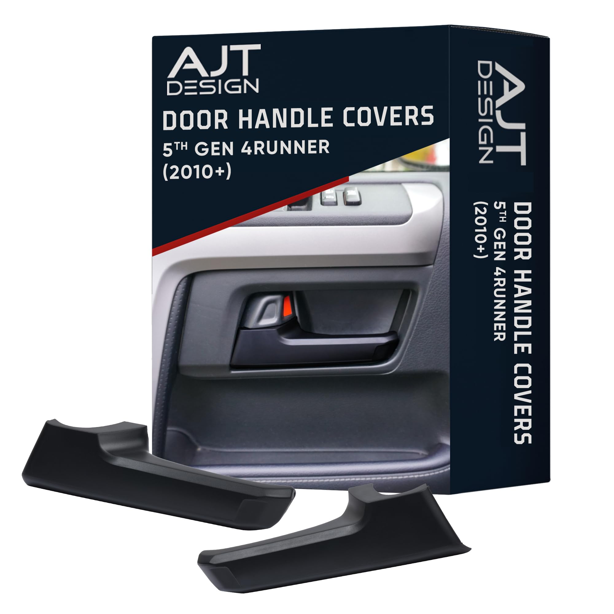 AJT DESIGN front handle closeup showing fit and refined matte finish benefit