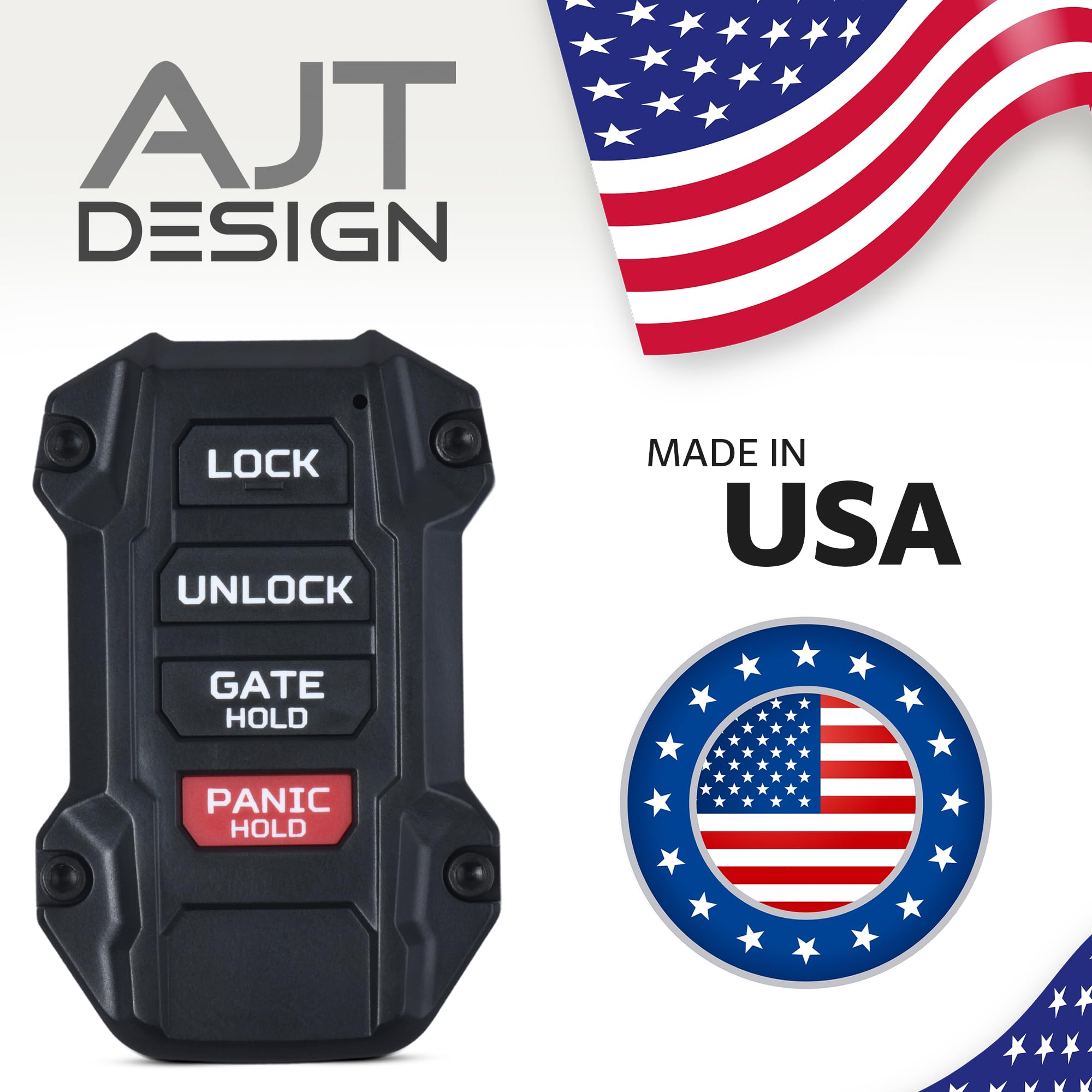 AJT DESIGN bolted assembly detail showing secure, rattle-free construction