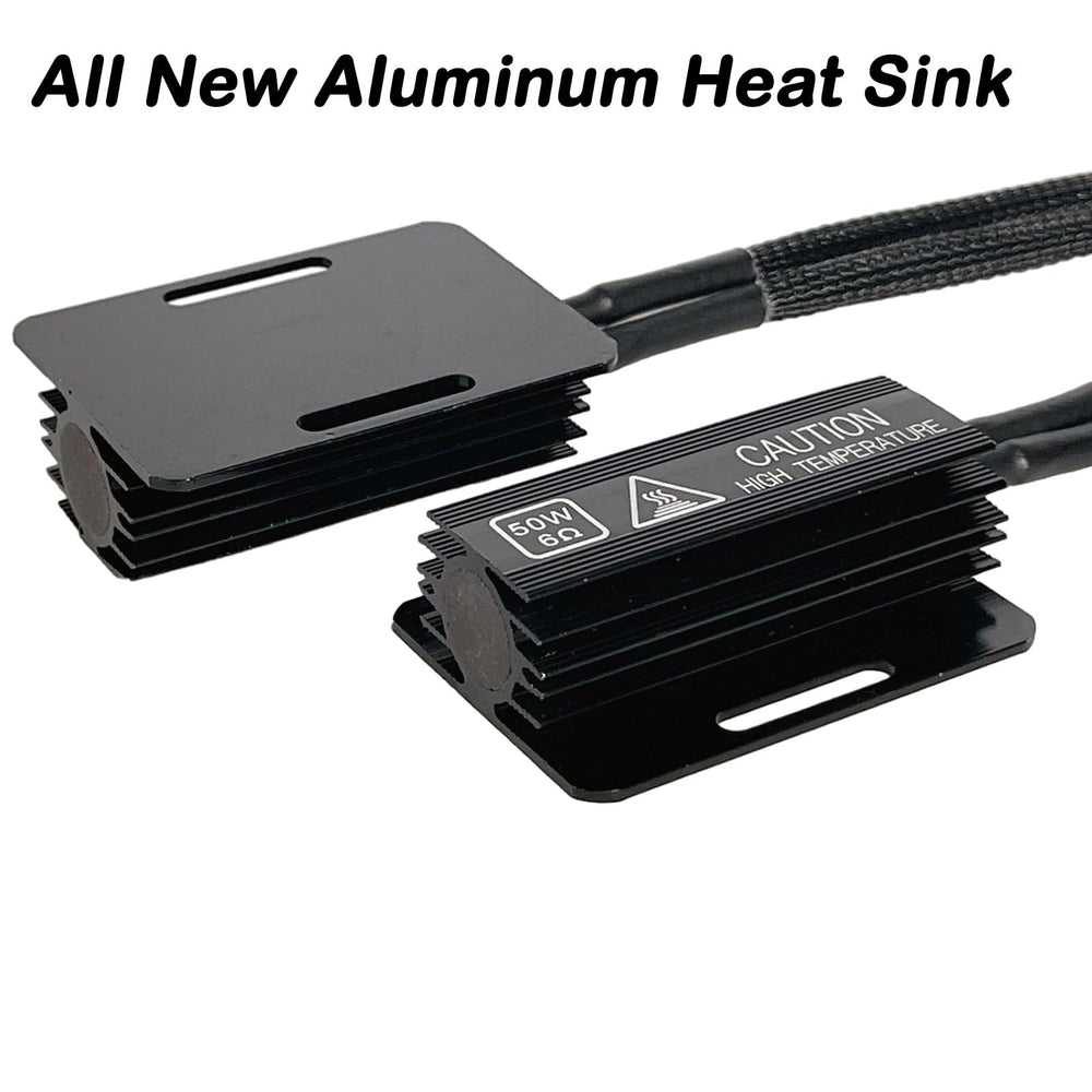 Alady resistor mounted under hood on metal bracket demonstrating safe heat placement