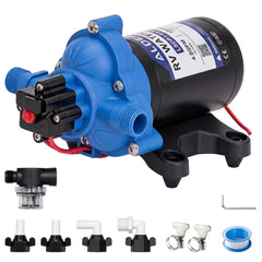 ALDERVIC front view of pump showing compact design and reliable flow