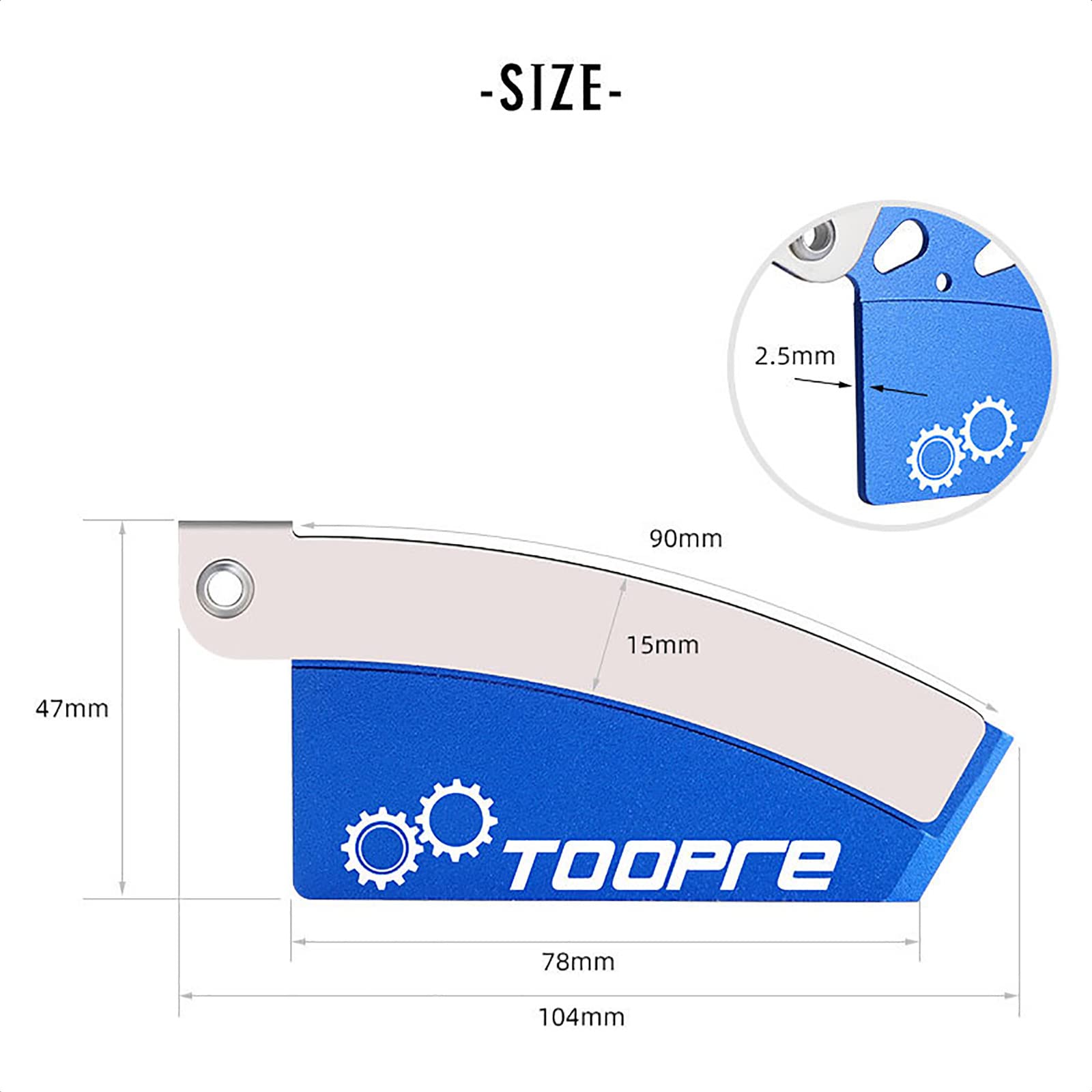 ALEOED installed on a bike during use demonstrating step-by-step alignment saves adjustment time