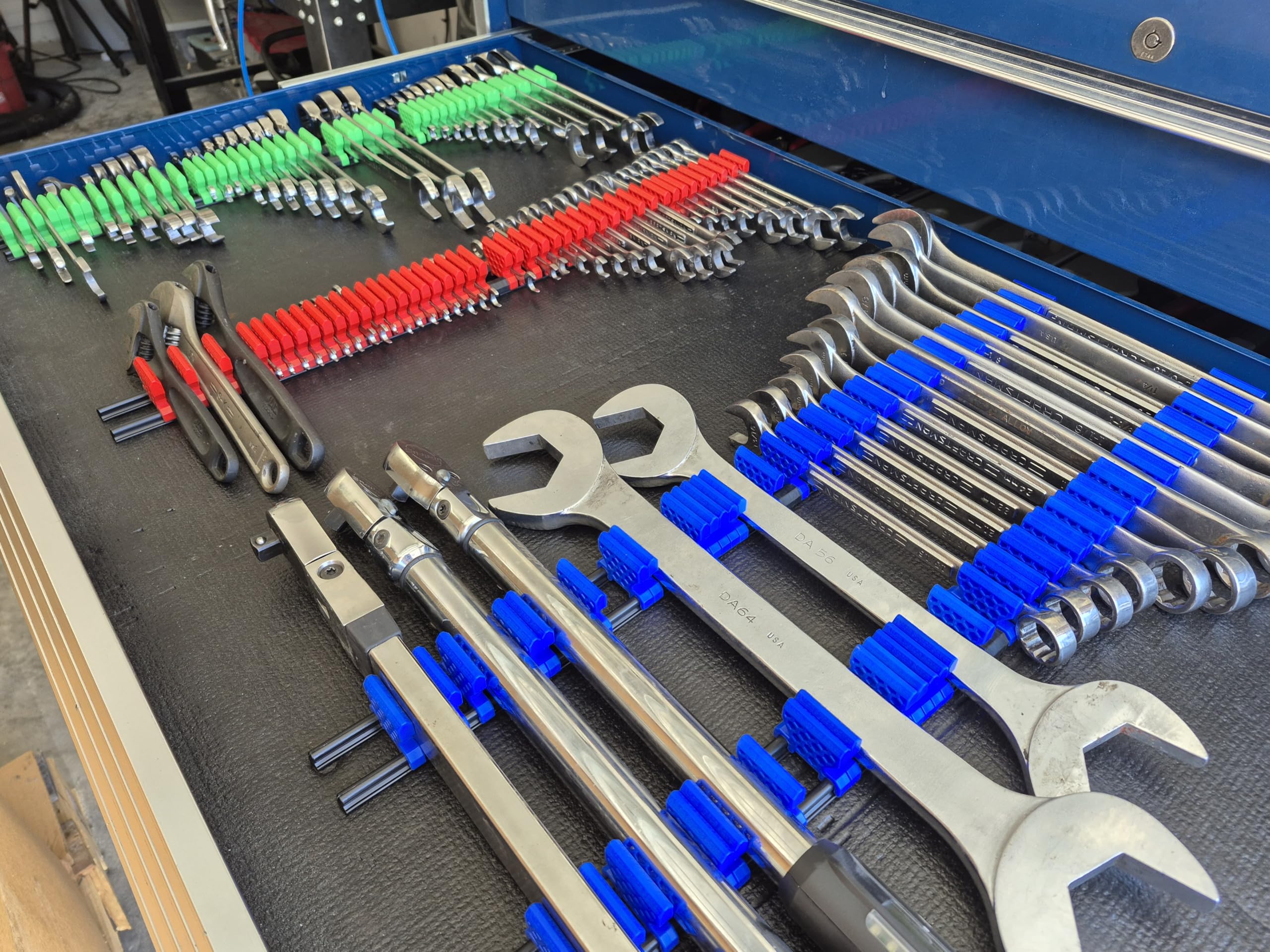 Alien Space Saver in a garage setting showing streamlined tool organization and faster workflow